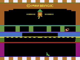 Shootin' Gallery title screen for Atari 2600